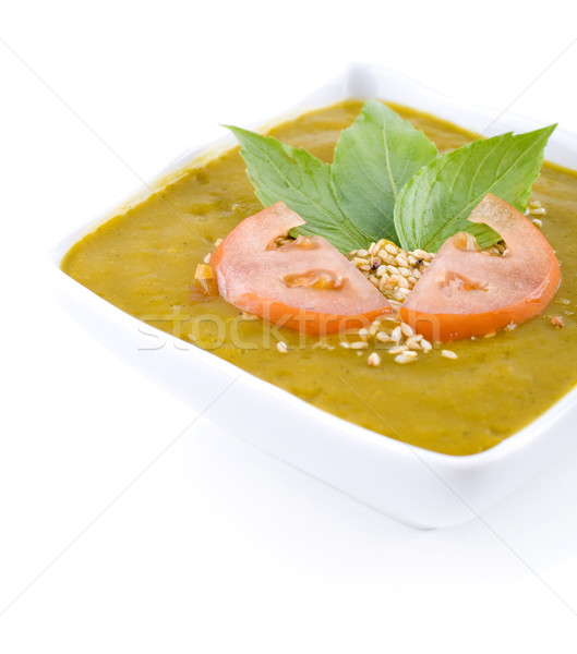 Stockfoto: Eigengemaakt · pompoen · soep · organisch · gezondheid