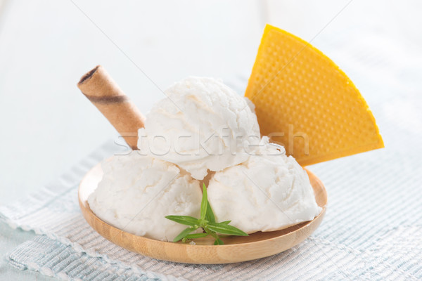 Coconut ice cream Stock photo © szefei