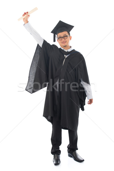 Asia adulto estudiante graduación sudeste Foto stock © szefei