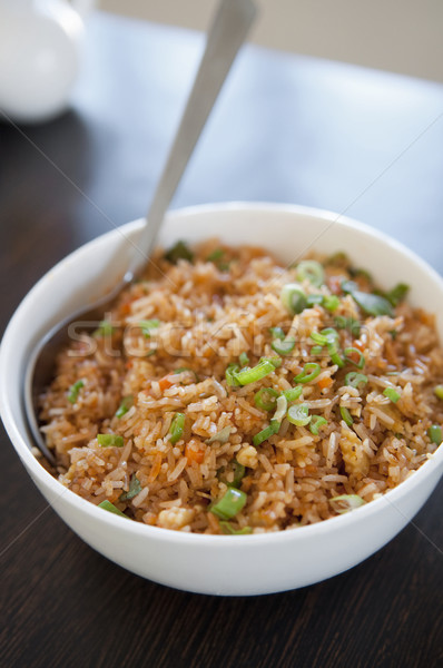 Singaporean fried rice Stock photo © szefei
