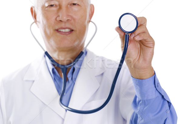 Asian male doctor Stock photo © szefei