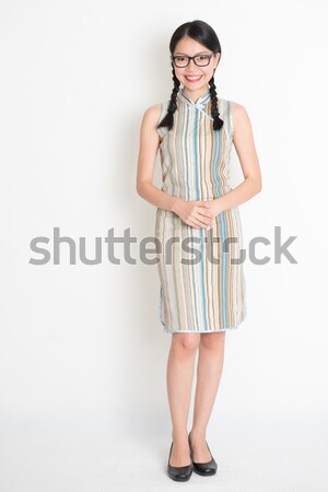 Asian girl portrait Stock photo © szefei