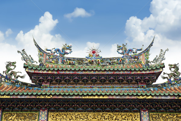 Buddhist Temple in Taiwan Stock photo © szefei