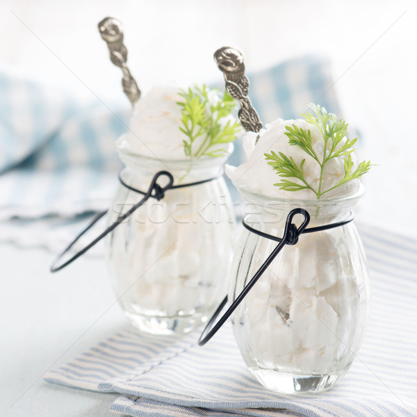 Milk ice cream Stock photo © szefei