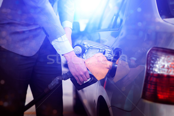 Pumping car petrol Stock photo © szefei