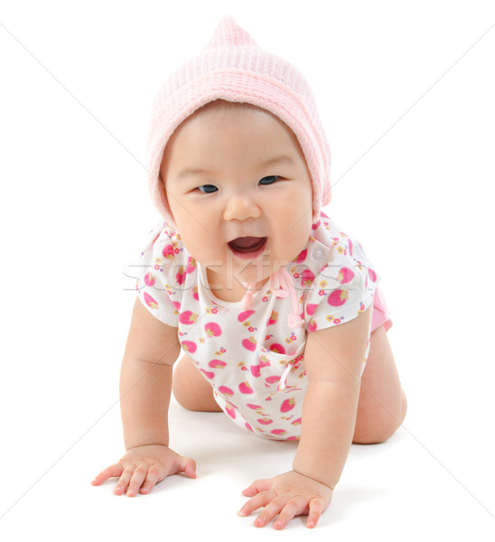 Baby girl Stock photo © szefei
