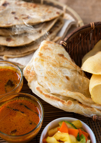 Indian meal Stock photo © szefei