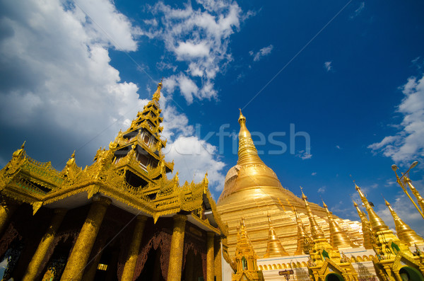 Golden Shwedagon Paya Stock photo © szefei