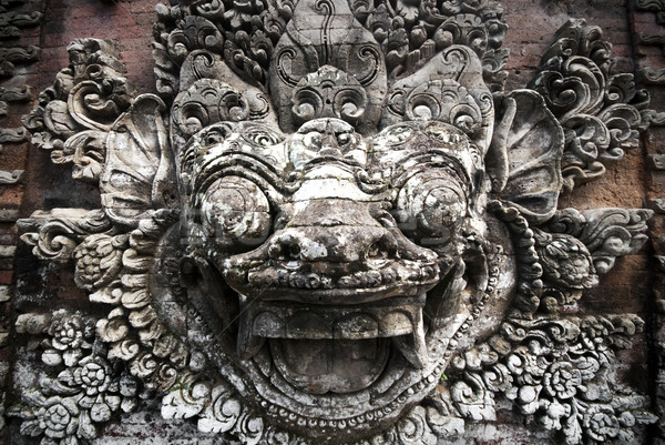 Balinese stone sculpture Stock photo © szefei
