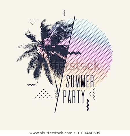 Stockfoto: Summer Party Design