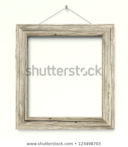 [[stock_photo]]: Old Wooden Frames For Photo On The Abstract Paper Background