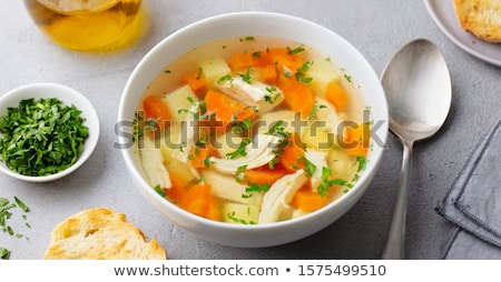 Stock photo: Chicken Soup