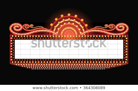 Marquee Sign [[stock_photo]] © hugolacasse