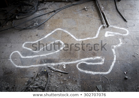 Stok fotoğraf: Abstract Crime Scene