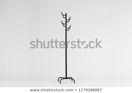 Stok fotoğraf: Coat Rack Isolated