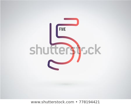 [[stock_photo]]: Icons For Number 5