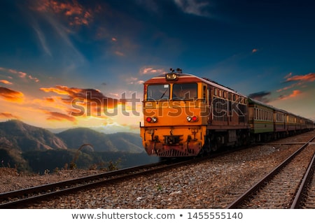 Stock foto: Freight Diesel Train
