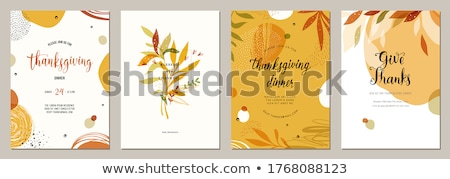 Stok fotoğraf: Thanksgiving Designs