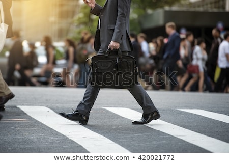 Stock foto: Bagged Businessman