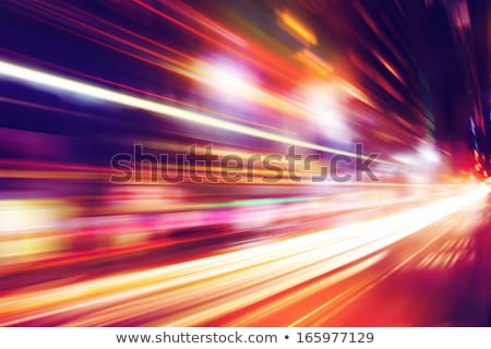 Foto stock: Abstract Light Trails