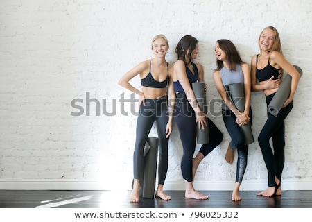 Stock photo: Happy Fit Girl After Working Out
