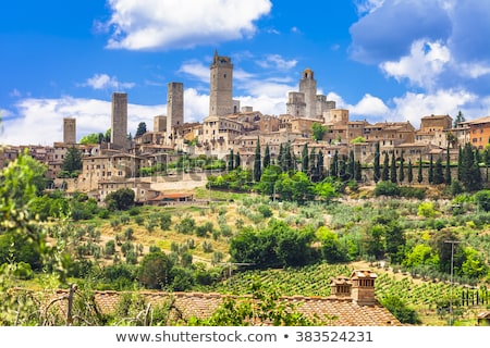 Stok fotoğraf: San Gimignano Italy