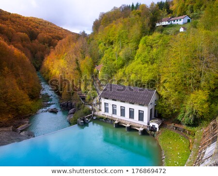 Stock photo: Irati Pantano De Irabia Swamp In Navarra Pyrenees Spain