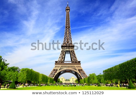 Foto stock: Eiffel Tower In Paris