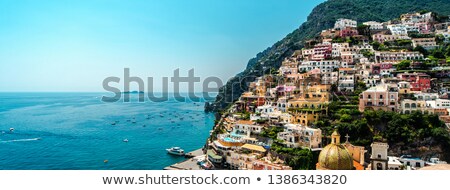 Stock photo: Yachts And Appartments In Italy