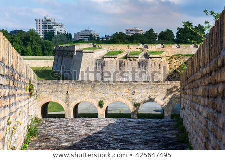 Stock photo: Walls In Pamplona