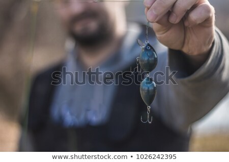 Stok fotoğraf: Man Preparing To Fly