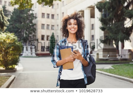 Stock photo: Happy Student Outdoors Relaxed