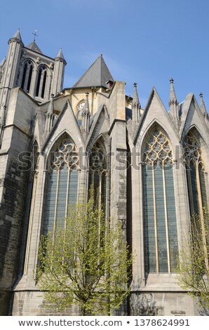 Сток-фото: Saint Nicholas Church Ghent Belgium