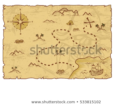 Сток-фото: Treasure Map