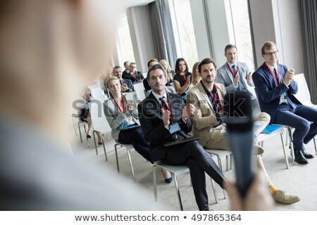 [[stock_photo]]: Ollègues · applaudissant · lors · d'une · réunion · d'affaires