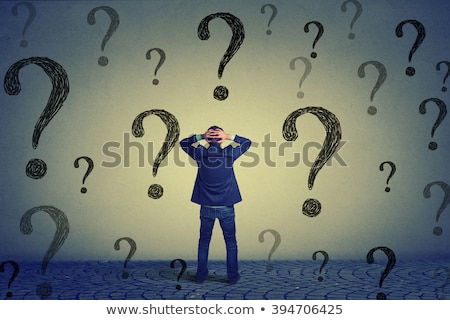 Stock foto: Forgetful Or Ignorant Businessman