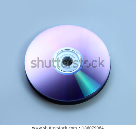 Foto d'archivio: Closeup Stack Of Few Compact Discs