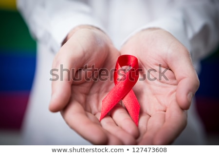 Stok fotoğraf: Lgbt Awareness Ribbon