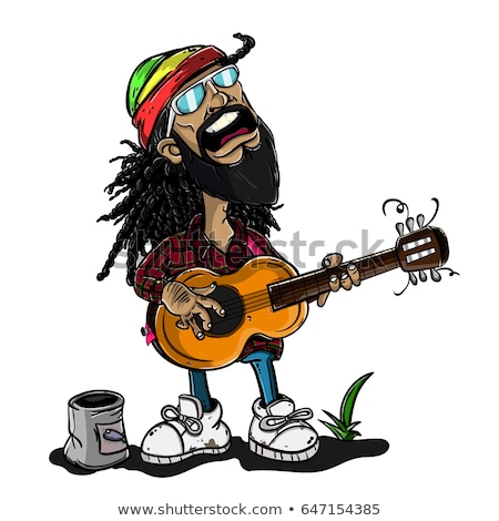 Stock fotó: Reggae Culture Concept Design