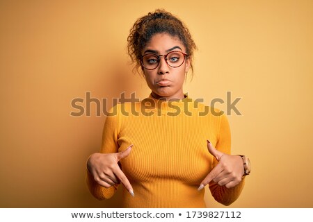 Foto stock: Girl Looking Sad