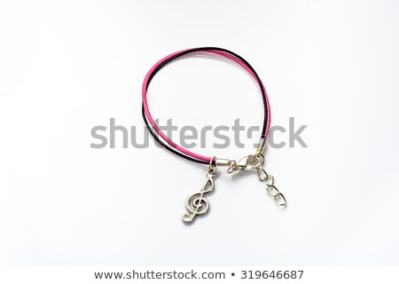 Сток-фото: Hand Made Bracelets In Pink