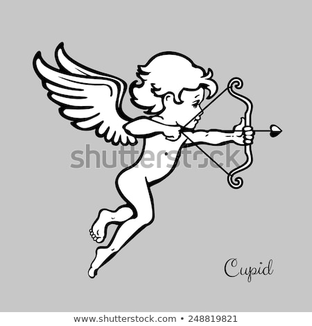 Zdjęcia stock: Cupid Eps8 Vector Clip Art