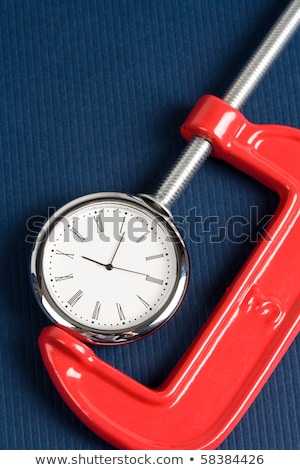 Foto stock: Ise · Grip · And · Clock