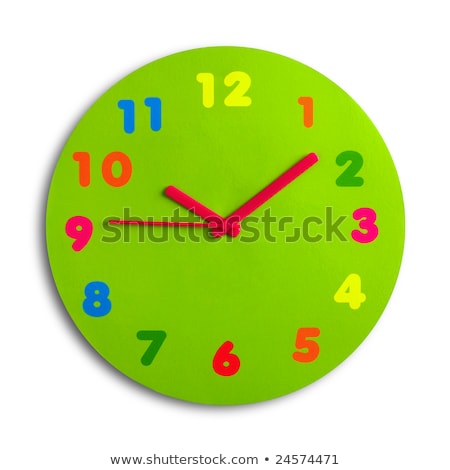Сток-фото: Colorful Toy Clock