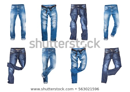 [[stock_photo]]: Teenage Girl In A Blue Denim Dress