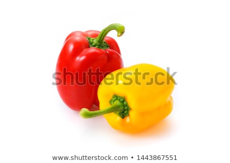 [[stock_photo]]: Red And Yellow Pepper