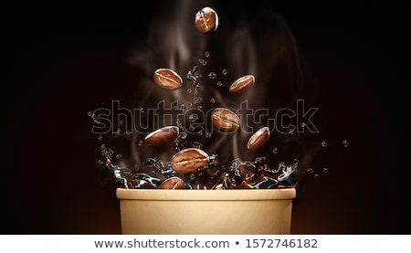 Stock photo: Hot Coffee Cappucino