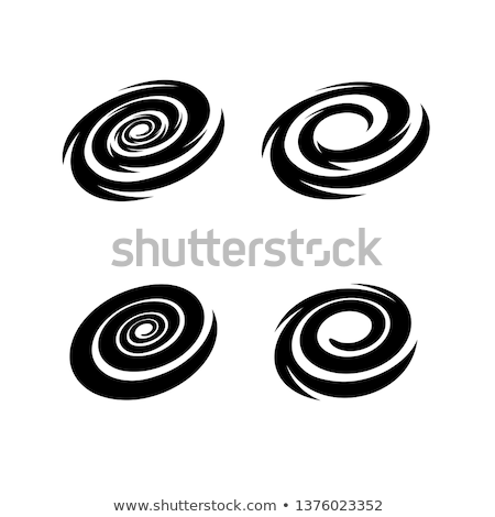 [[stock_photo]]: Black Hole In Universe Logo Vector Icon