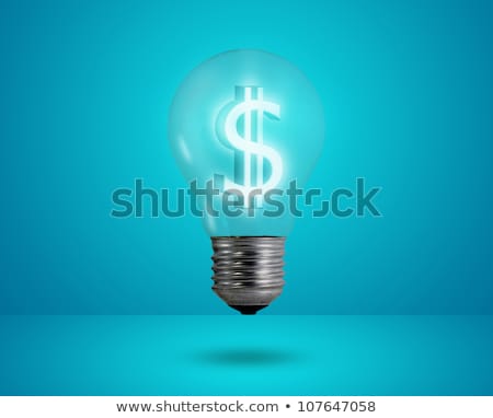Stock fotó: Bulb With Dollar Symbol