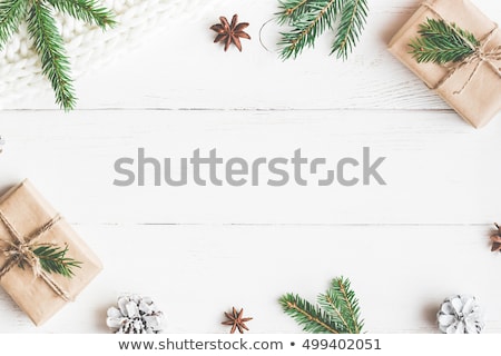 Stock photo: Knitted Green Christmas Tree